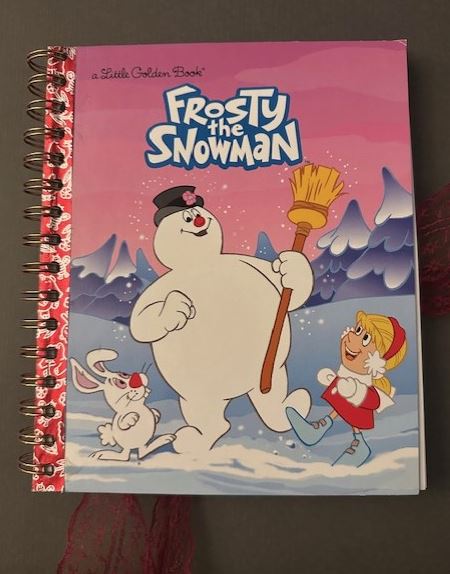 Little Golden Book Junk Journal Frosty The Snowman